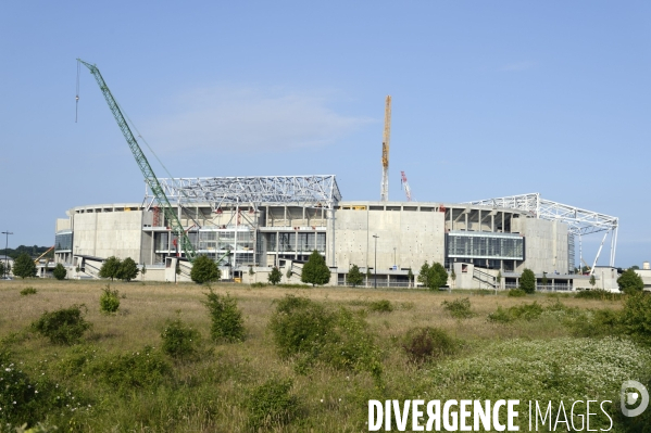 Chantier du stade OL Land, Décines