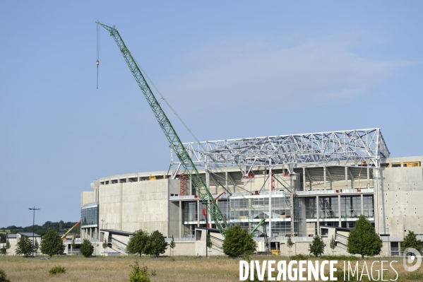 Chantier du stade OL Land, Décines