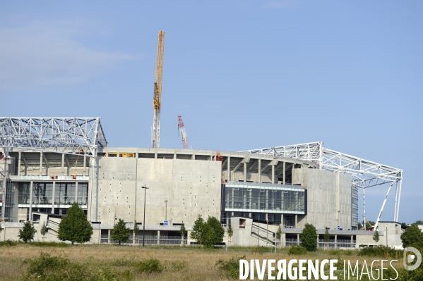 Chantier du stade OL Land, Décines