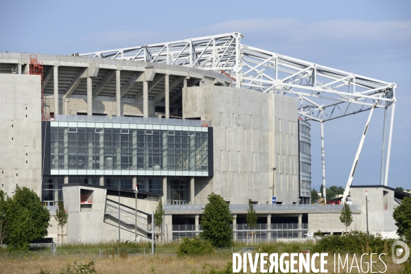 Chantier du stade OL Land, Décines