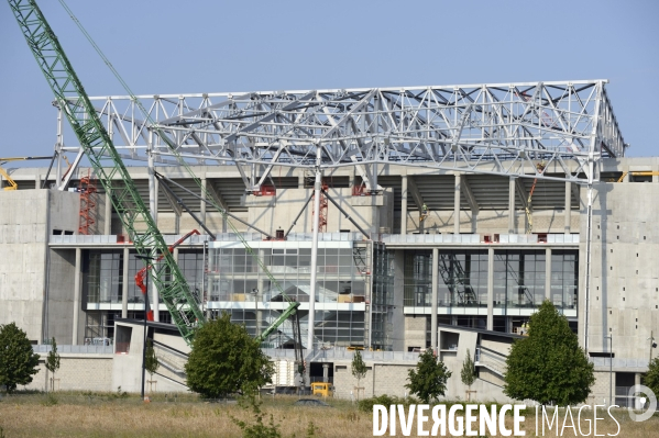 Chantier du stade OL Land, Décines