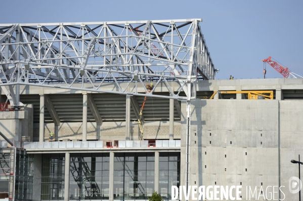 Chantier du stade OL Land, Décines