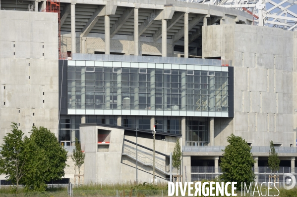 Chantier du stade OL Land, Décines