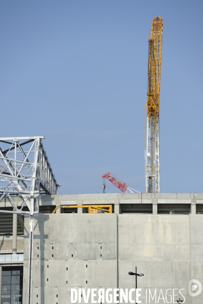 Chantier du stade OL Land, Décines