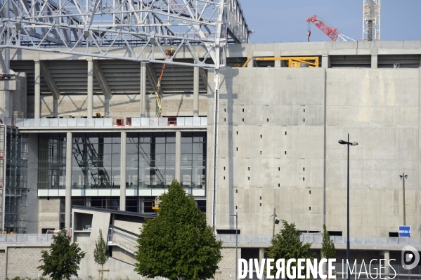 Chantier du stade OL Land, Décines