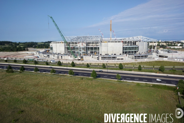 Chantier du stade OL Land, Décines