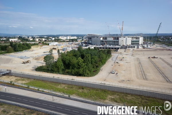 Chantier du stade OL Land, Décines