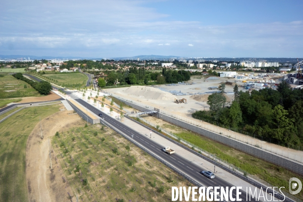 Chantier du stade OL Land, Décines