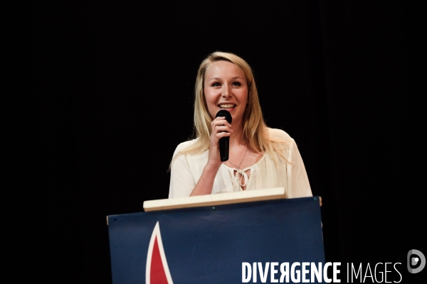 Marion marechal le pen en meeting dans l essonne