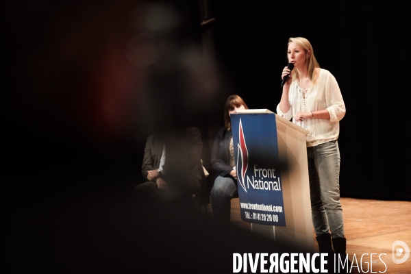 Marion marechal le pen en meeting dans l essonne