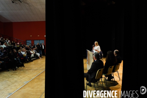 Marion marechal le pen en meeting dans l essonne