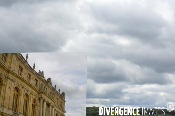 Anish Kapoor à Versailles, mai 2015.