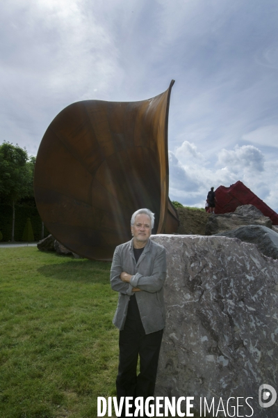 Anish Kapoor à Versailles, mai 2015.