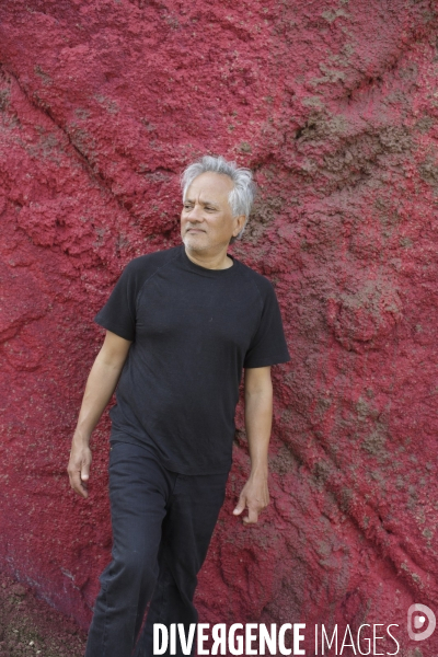 Anish Kapoor à Versailles, mai 2015.