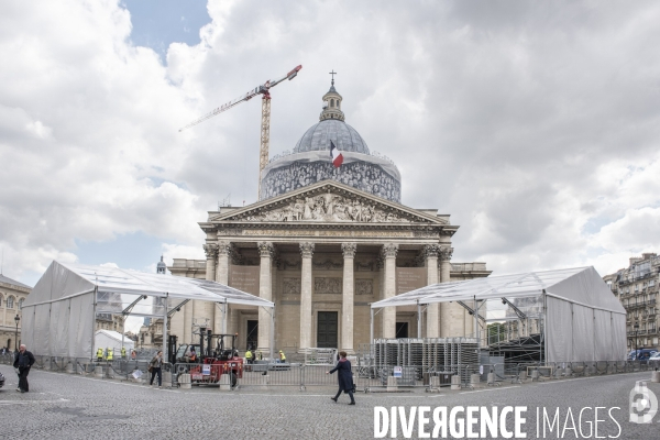 Le Pantheon se prépare à rendre hommage à Jean Zay, Pierre Brossolette, Germaine Tillon et Geneviève de Gaulle-Anthonioz