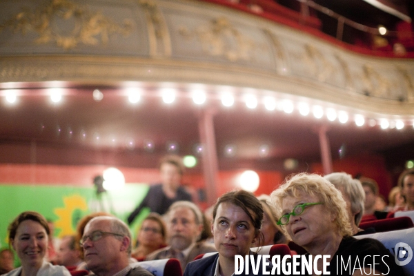 Paris : Meeting d Europe Ecologie les Verts