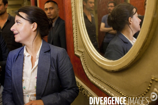 Paris : Meeting d Europe Ecologie les Verts