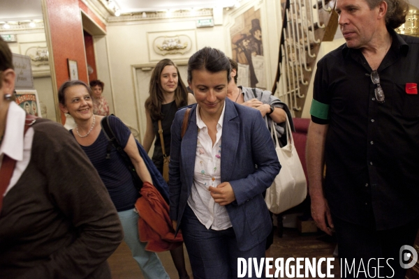 Paris : Meeting d Europe Ecologie les Verts