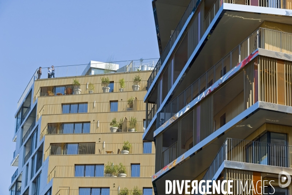 Avec ses 50m, HOME est la plus haute tour d habitation inauguree a Paris depuis les annees 70.