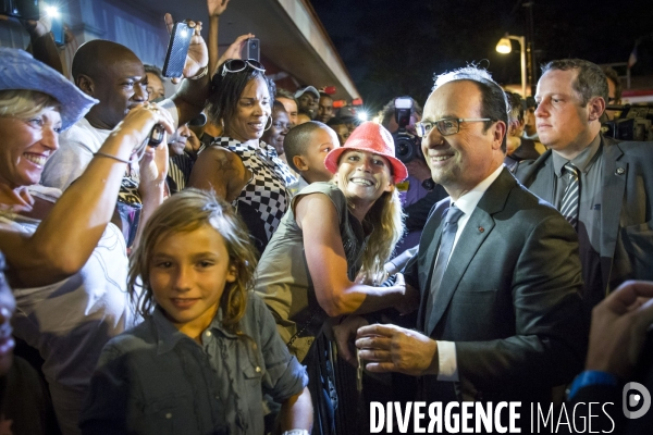 François Hollande, voyage officiel dans les Caraïbes