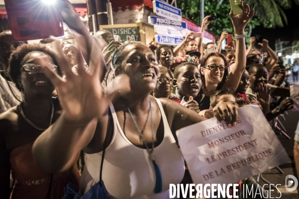 François Hollande, voyage officiel dans les Caraïbes