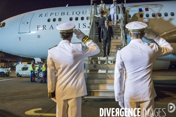 François Hollande, voyage officiel dans les Caraïbes