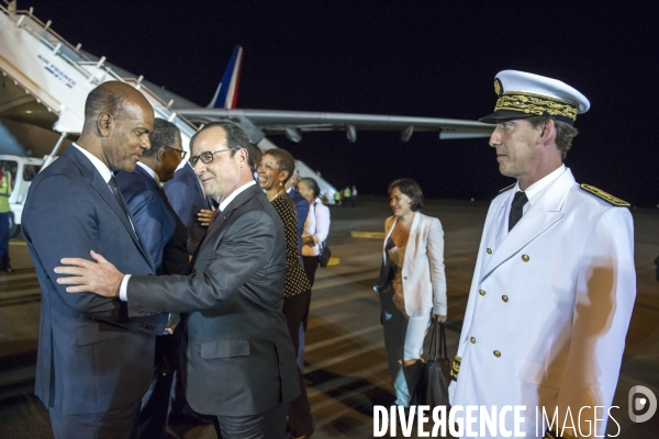 François Hollande, voyage officiel dans les Caraïbes