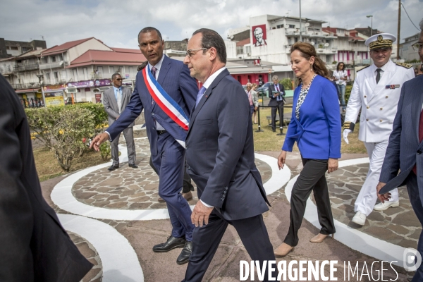 François Hollande, voyage officiel dans les Caraïbes