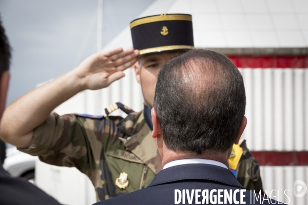 François Hollande, voyage officiel dans les Caraïbes