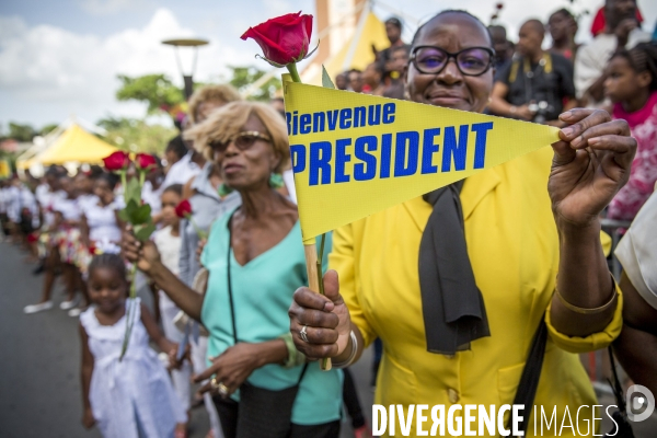 François Hollande, voyage officiel dans les Caraïbes