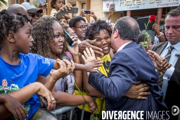 François Hollande, voyage officiel dans les Caraïbes