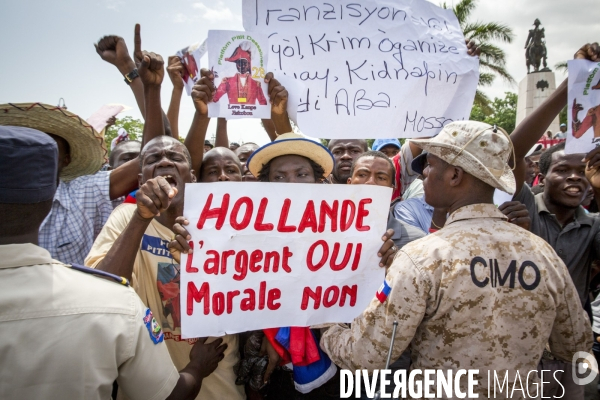 François Hollande, voyage officiel dans les Caraïbes