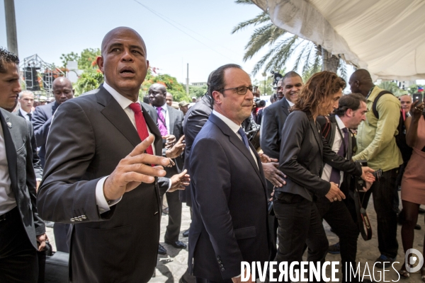 François Hollande, voyage officiel dans les Caraïbes