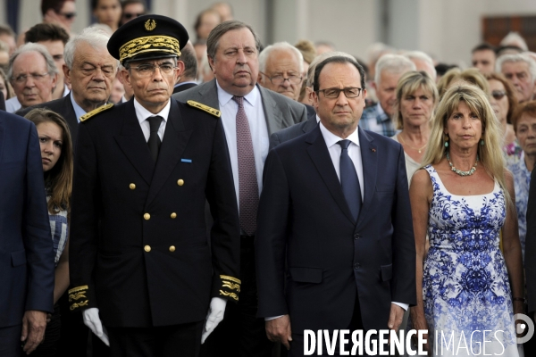 François HOLLANDE. Commémoration du massacre de Tulle.