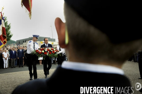 François HOLLANDE. Commémoration du massacre de Tulle.