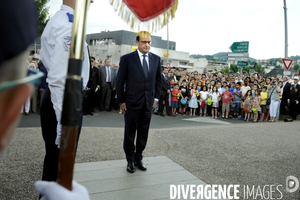 François HOLLANDE. Commémoration du massacre de Tulle.