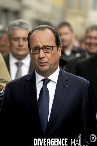 François HOLLANDE. Commémoration du massacre de Tulle.