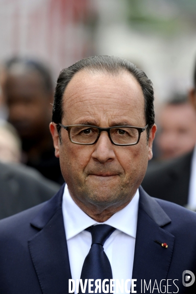 François HOLLANDE. Commémoration du massacre de Tulle.