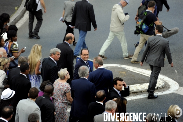 François HOLLANDE. Commémoration du massacre de Tulle.