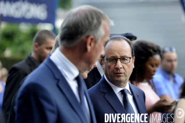 François HOLLANDE. Commémoration du massacre de Tulle.