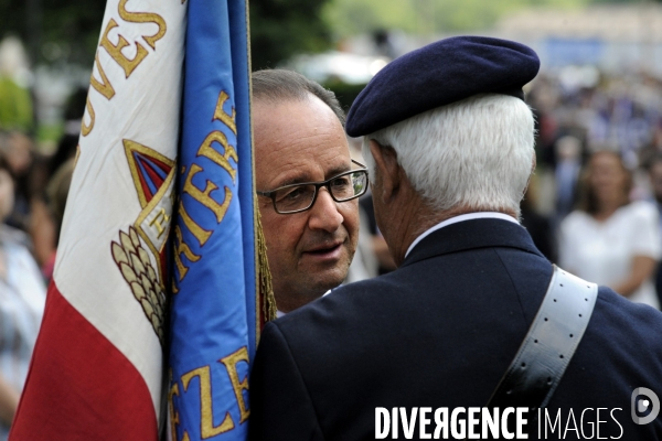 François HOLLANDE. Commémoration du massacre de Tulle.