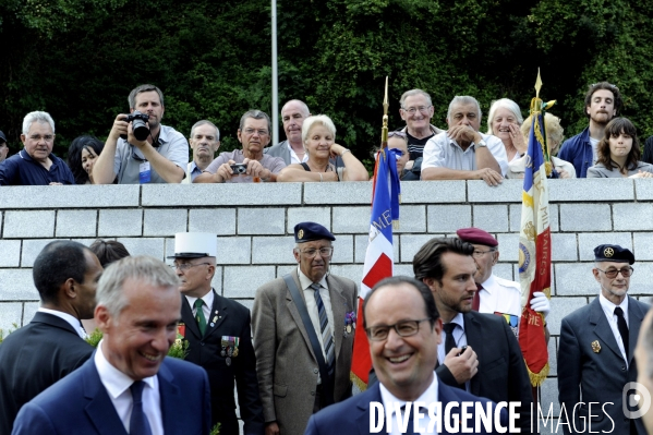 François HOLLANDE. Commémoration du massacre de Tulle.