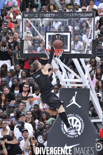 Tournoi du QUAI 54 the World Streetball Championship.