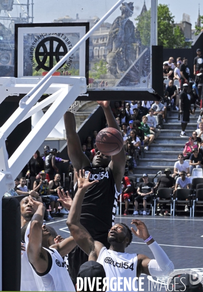 Tournoi du QUAI 54 the World Streetball Championship.
