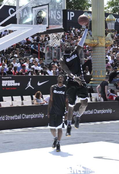 Tournoi du QUAI 54 the World Streetball Championship.