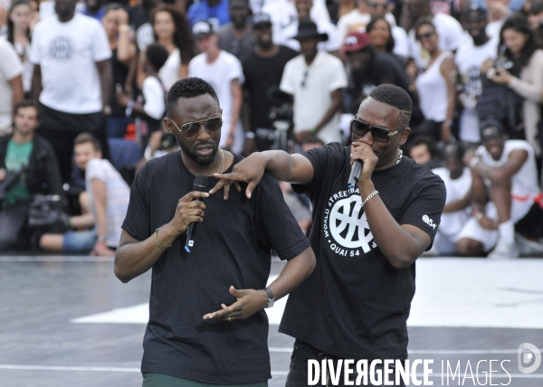 Tournoi du QUAI 54 the World Streetball Championship.