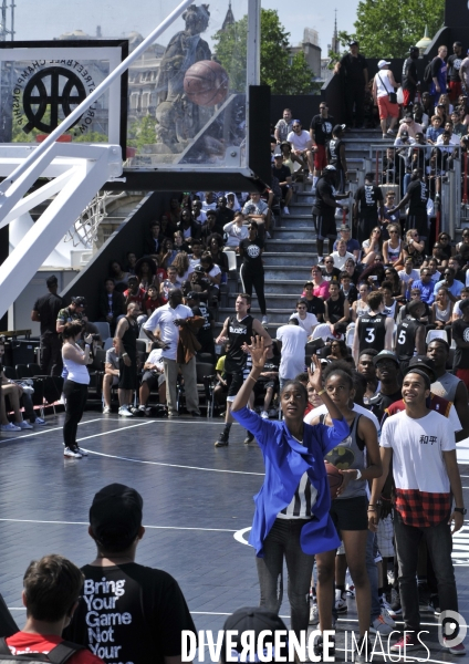 Tournoi du QUAI 54 the World Streetball Championship.