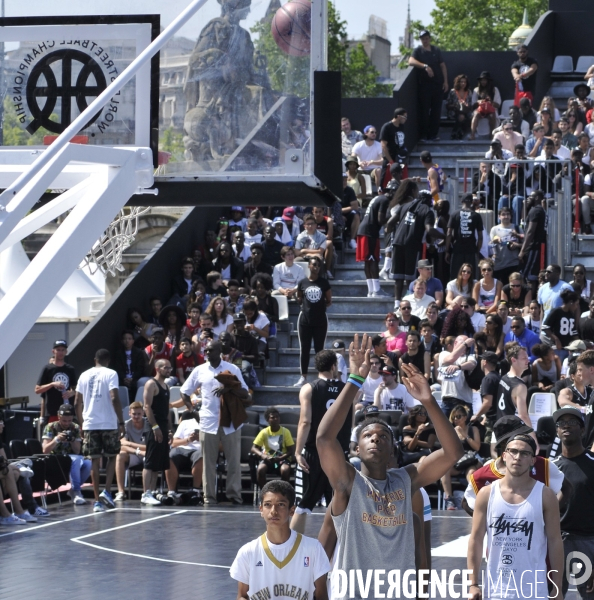 Tournoi du QUAI 54 the World Streetball Championship.