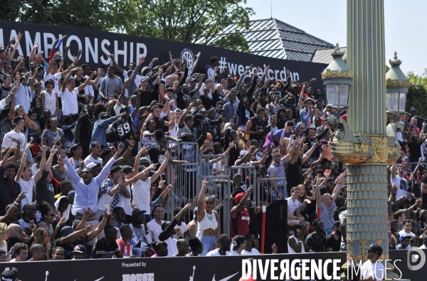 Tournoi du QUAI 54 the World Streetball Championship.