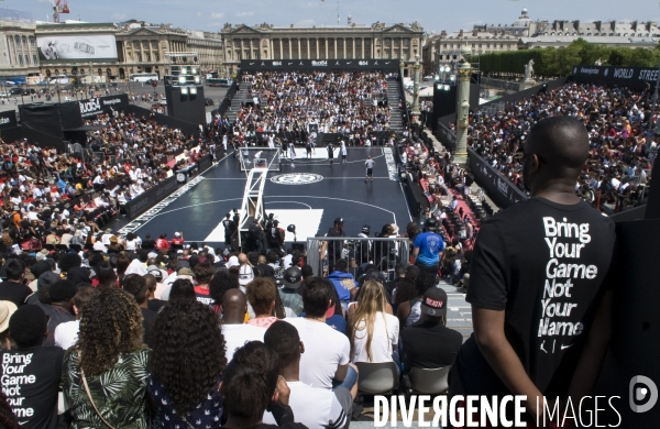 Tournoi du QUAI 54 the World Streetball Championship.